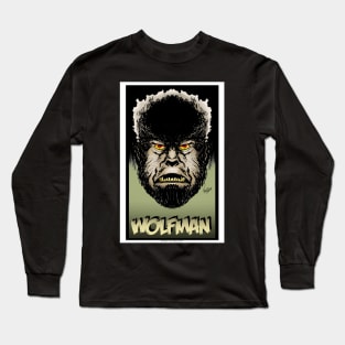 Wolfman from the Creature Feature Long Sleeve T-Shirt